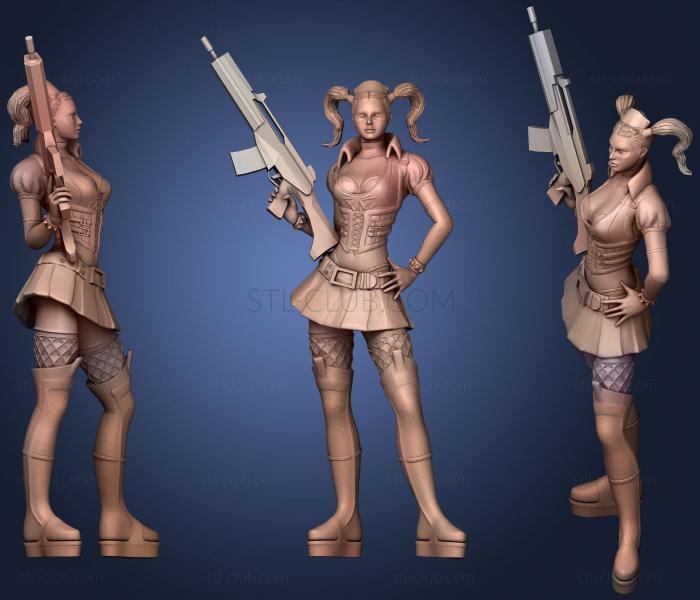 3D model Harley Quinn (STL)